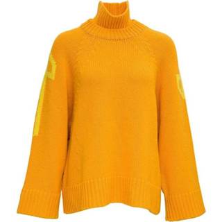 👉 Sweater m vrouwen oranje Wool and Cashmere