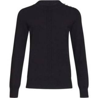 👉 Pullover l vrouwen zwart Pullover- 21697