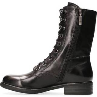 👉 Veterboots leer vrouwen zwart Roxana veterboot 8720367312678