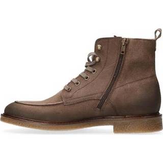 👉 Veterboots suede mannen taupe Veterboot 8720367309791