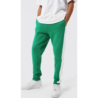 Tall Offcl Skinny Fit Joggingbroek Met Zijpanelen, Bright Green