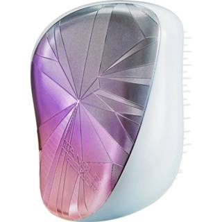 👉 Unisex blauw Tangle Teezer Compact Styler Detangling Hairbrush - Smashed Holo Blue 5060630043919