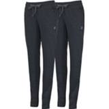 👉 Jogging broek active vrouwen grijs Donnay Dames - 2-Pack -Joggingbroek rechte pijp Lily 8717528152174