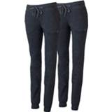 👉 Jogging broek active vrouwen grijs Donnay Dames - 2-Pack Joggingbroek Puck 8717528151993