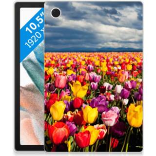 👉 Siliconen hoesje Samsung Galaxy Tab A8 2021 Tulpen 8720632358264