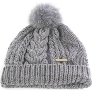 👉 Beanie l vrouwen grijs Wwacc1405-Ac93