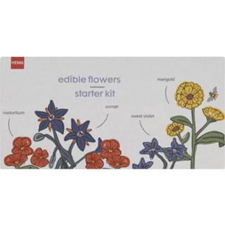 👉 Bloemen kweekset unisex HEMA Eetbare 8720354293645