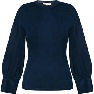 👉 L vrouwen blauw Berlain top