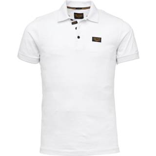 👉 L|m|xl|xxl|xxxl mannen wit PME Legend Trackway Heren Polo KM 8717392353486
