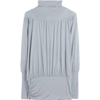 👉 L vrouwen blauw Camiseta modal suave azul