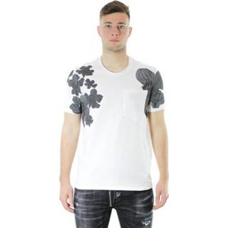 👉 L male wit Camiseta flores