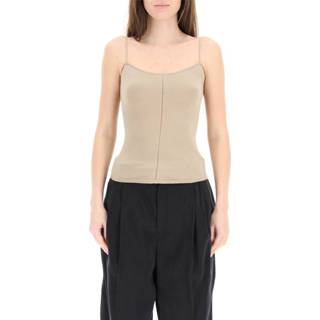 👉 S vrouwen beige Tank top