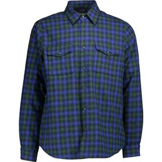 👉 XL male groen Camicia imbottita quadri