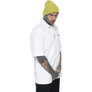 👉 XL male wit Koszula Boxy M-130045