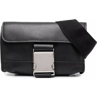👉 Riem onesize vrouwen zwart Double-pouch belt bag 1001001275663