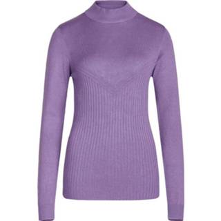 👉 XL vrouwen paars Hilba-pull turtleneck