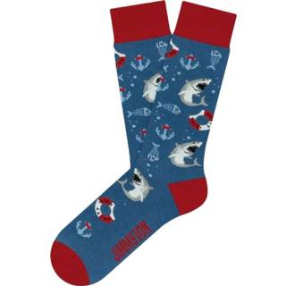 Sock male blauw Socks Jaws Underwater