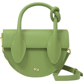 👉 Leather onesize vrouwen groen Dolores Bag in