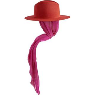 👉 Sombrero onesize vrouwen rood