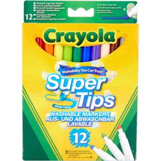 👉 Stuks active Crayola Supertips - 12 5010065075092