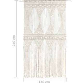 👉 Gordijn katoen active macram 140x240 cm 8720286180792