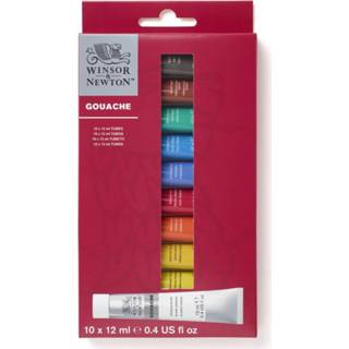 👉 Gouache stuks active Winsor&Newton - 10 tubes van 12 ml 884955080184