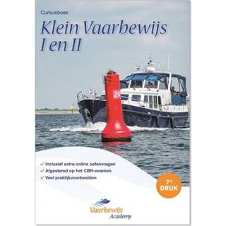 👉 Klein nederlands Vaarbewijs Academy Cursusboek I en II 9789064107610