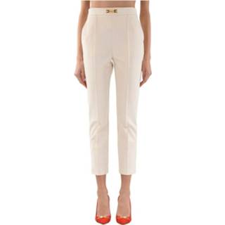 👉 Vrouwen wit Pantaloni slim