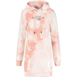 👉 Hoodie vrouwen beige Tie Dye Dress