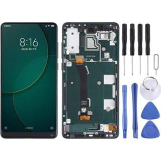 👉 Digitizer groen active LCD-scherm en volledige montage met frame voor Xiaomi MI MIX 2S (groen)