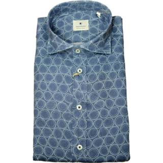 👉 Male blauw Camicia 751313000743