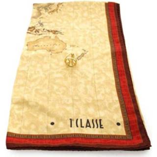 👉 Onesize vrouwen beige Foulard Seta