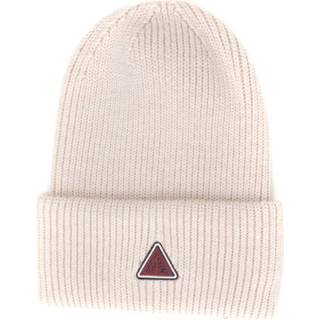 👉 Onesize vrouwen beige Rib hat