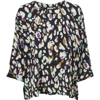 👉 Blous m vrouwen zwart Blouse