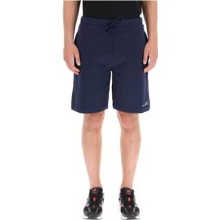 👉 XL male blauw Logo print shorts