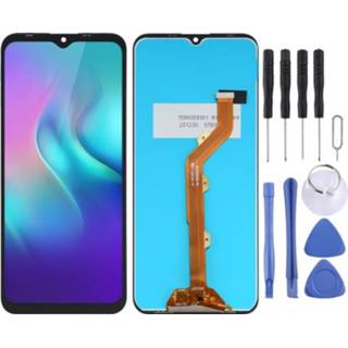 👉 Digitizer active LCD-scherm en Volledige montage voor Tecno POP 3 PLUS