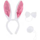 👉 Active roze Mooie konijnen set 3-delig 8712364570229