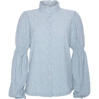 👉 Blous l vrouwen blauw Blouse