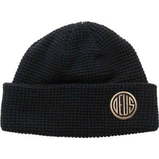 👉 Beanie onesize male zwart Pill Waffle 9342689598999