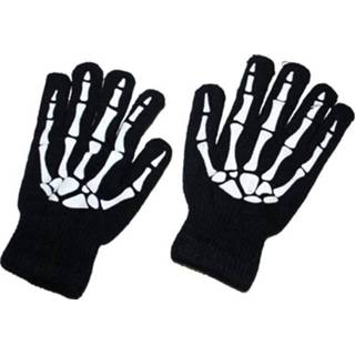 👉 Skelet handschoen zwarte active Mooie handschoenen 8712364603651