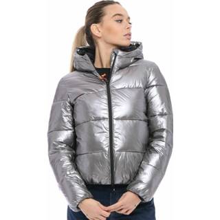 👉 Downjacket l vrouwen grijs Down jacket