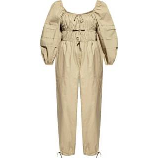 👉 Jumpsuit vrouwen beige Amalie