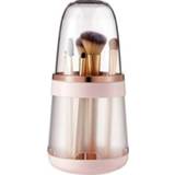 👉 Opbergdoos active Yz-1606 Multifunctionele stofdichte voor cosmetische borstels (kersenroze)