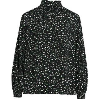 👉 XL vrouwen zwart Bluser 95879