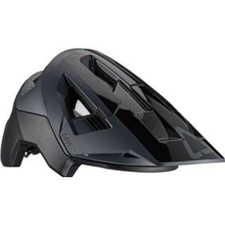 👉 Helm l uniseks grijs zwart turkoois Leatt - Helmet MTB All Mountain 4.0 Fietshelm maat L, zwart/grijs/turkoois 6009699105090