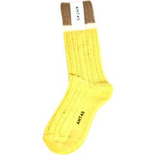 👉 Sock onesize vrouwen geel Socks