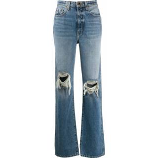 👉 Spijkerbroek vrouwen blauw Jeans