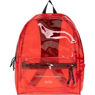 👉 Backpack transparent onesize male rood