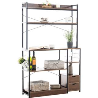 👉 Wand kast active Industrieel Wandkast - Opbergrek Litti 8720526158680