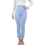 👉 Vrouwen blauw Pantaloni